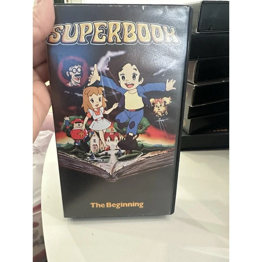 Superbook Video Bible Vol. 1-7 and 9 VHS